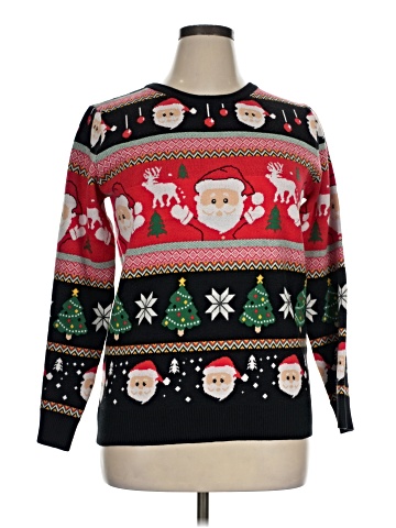 FancyQube Pullover Sweater (view 1)