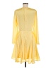 Maje 100% Polyester Yellow Cocktail Dress Size EU (FR) 40 / US 8 - photo 2