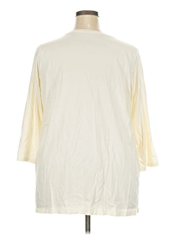 Lands' End 3/4 Sleeve T-Shirt (view 2)