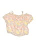 Kidtopia 100% Rayon Yellow Short Sleeve Blouse Size 10 - photo 2