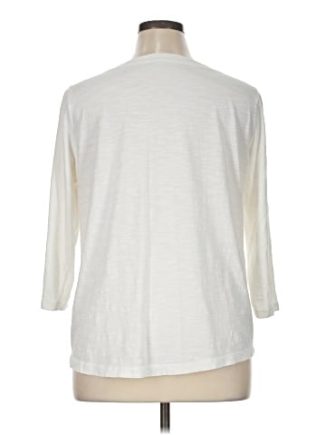 Talbots Outlet 3/4 Sleeve T-Shirt (view 2)