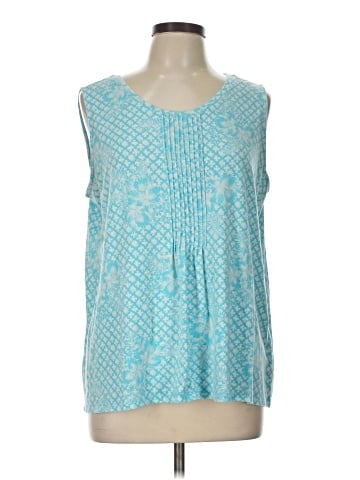 Lands' End Sleeveless Blouse (view 1)