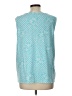 Lands' End Teal Sleeveless Blouse Size L (petite) - photo 2