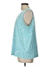 Lands' End Teal Sleeveless Blouse Size L (petite) - photo 5