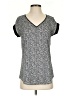 Express Gray Short Sleeve Top Size S - photo 1