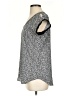 Express Gray Short Sleeve Top Size S - photo 5