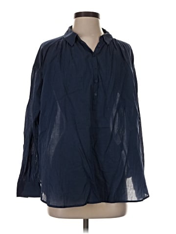 Nili Lotan Long Sleeve Blouse (view 1)