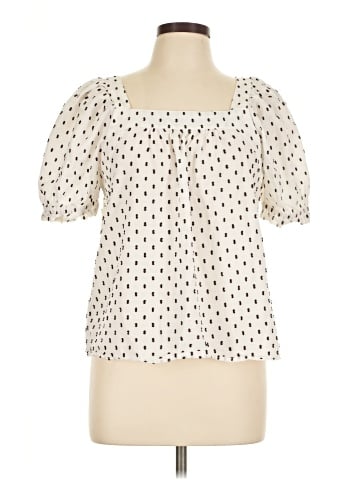 Ann Taylor LOFT Short Sleeve Blouse (view 1)
