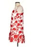 Alexis 100% Polyester Paisley Red Cocktail Dress Size S - photo 5