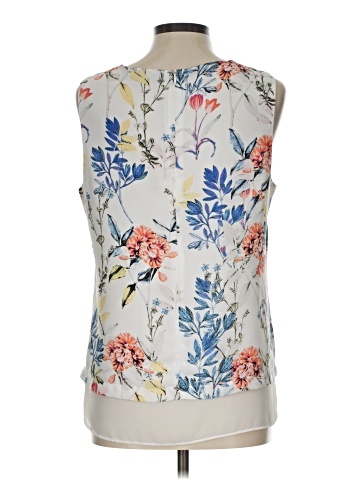 Rose + Olive Sleeveless Blouse (view 2)