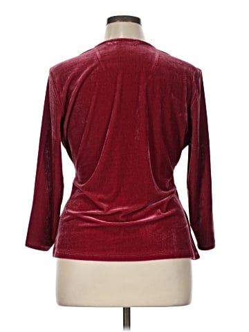 Soft Surroundings 3/4 Sleeve Top (view 2)