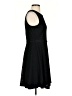 Jennifer Lopez Solid Black Casual Dress Size 4 - photo 4