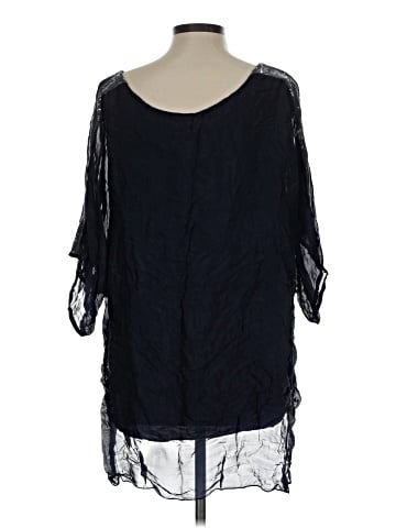 Tempo Paris 3/4 Sleeve Blouse (view 2)