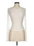 Shein Ivory Long Sleeve T-Shirt Size 6 - photo 1