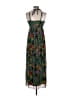 Sincerely Jules 100% Polyester Tropical Green Casual Dress Size XS - photo 2
