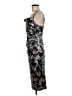 Laundry by Shelli Segal Paisley Silver Cocktail Dress Size 6 - photo 5