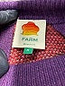 FARM Rio Paisley Purple Pullover Sweater Size M - photo 7