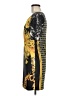 Assorted Brands Graphic Yellow Cocktail Dress Size M - photo 5