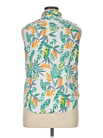 J.Crew Factory Store Sleeveless Blouse (view 2)