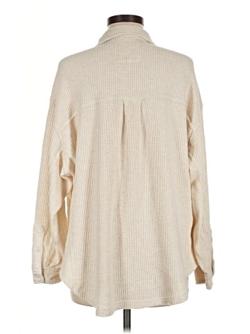 Aerie Long Sleeve Blouse (view 2)