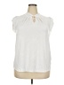 Elle Ivory Sleeveless Blouse Size XXL - photo 1