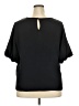 Vince Camuto 100% Polyester Black Short Sleeve Blouse Size 2X - photo 2
