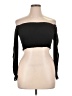 Katie J NYC 100% Polyester Black Long Sleeve Top Size XL - photo 1