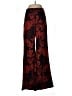 PrettyLittleThing Floral Red Casual Pants Size 6 - photo 1