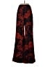 PrettyLittleThing Floral Red Casual Pants Size 6 - photo 2