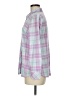 Talbots Outlet Plaid Purple Long Sleeve Button-Down Shirt Size M - photo 5