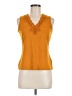 Apostrophe Orange Sleeveless Blouse Size M (petite) - photo 1
