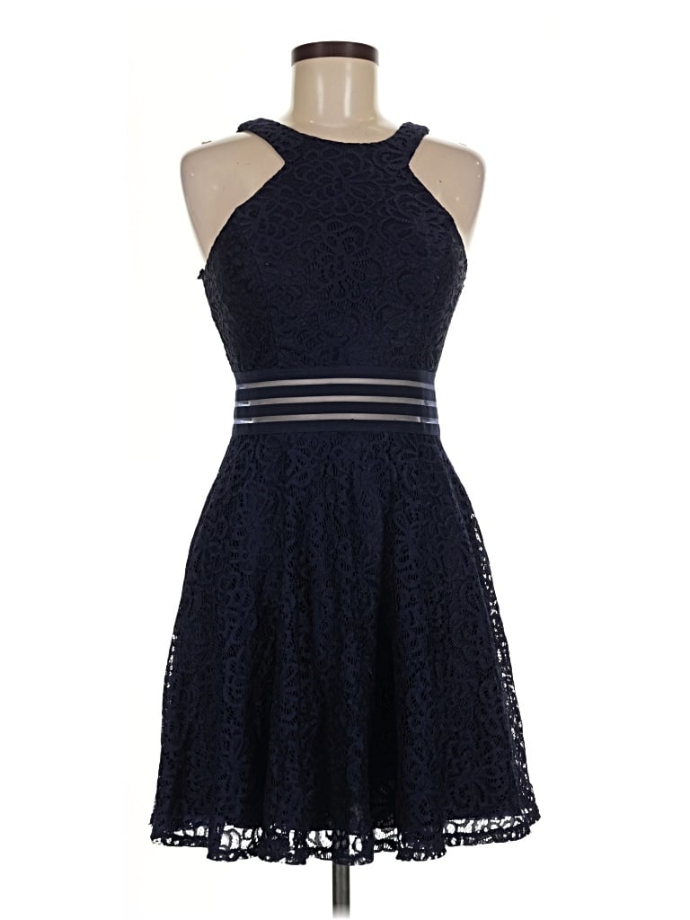 Pre-owned City Studio Cocktail Dress In Blue