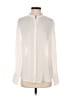 H&M 100% Polyester Ivory Long Sleeve Blouse Size S - photo 1