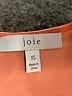 Joie 100% Silk Orange Sleeveless Silk Top Size XS - photo 7