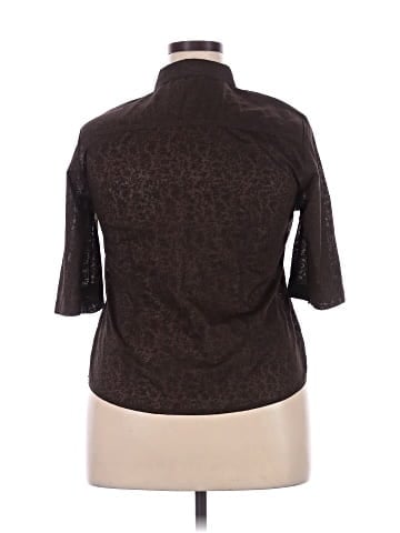 Christopher & Banks 3/4 Sleeve Blouse (view 2)