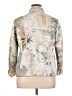 Chico's 100% Polyester Print Ivory Jacket Size XL (3) - photo 2