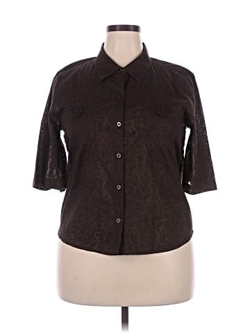 Christopher & Banks 3/4 Sleeve Blouse (view 1)