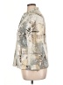 Chico's 100% Polyester Print Ivory Jacket Size XL (3) - photo 5