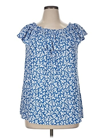 J.Jill Short Sleeve Blouse (view 1)