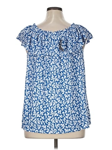 J.Jill Short Sleeve Blouse (view 2)