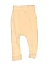 Goumi Solid Yellow Casual Pants Size 0-3 mo - photo 1