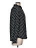 Ann Taylor LOFT 100% Polyester Polka Dots Black Long Sleeve Blouse Size M - photo 4