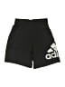 Adidas 100% Polyester Graphic Black Athletic Shorts Size 8 - photo 1