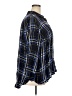 Lane Bryant Plaid Black 3/4 Sleeve Button-Down Shirt Size 22 - 24 Plus - photo 4