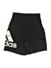 Adidas 100% Polyester Graphic Black Athletic Shorts Size 8 - photo 2