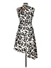 Unbranded Graphic Ivory Cocktail Dress Size L - photo 2
