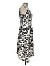Unbranded Graphic Ivory Cocktail Dress Size L - photo 4