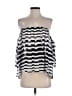 Ducci Silver Sleeveless Blouse Size S - photo 1