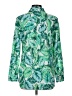 Talbots Tropical Green Long Sleeve Blouse Size M - photo 2