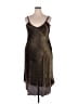 Assorted Brands Metallic Brown Gold Cocktail Dress Size XL - photo 1